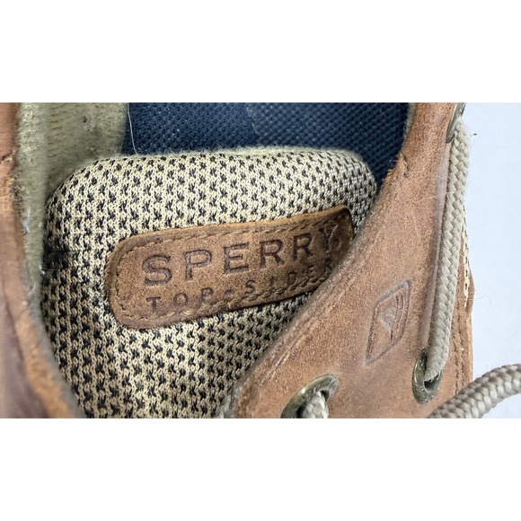 Sperry Top-Sider Intrepid Brown Leather Boat Shoes Women's Size 8 M - Picture 4 of 9